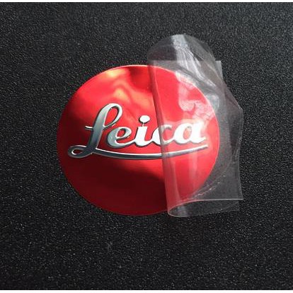 【超精緻金屬貼紙】萊卡 LEICA金屬貼紙 標志logo 手機貼 相機貼 個性裝飾動漫金屬貼