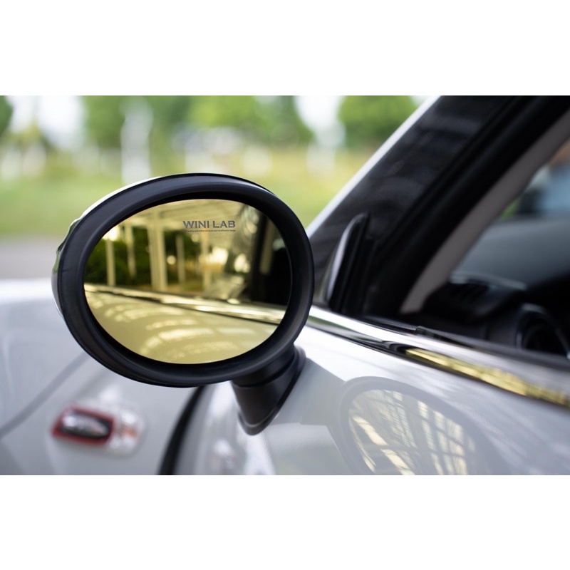 MINI Cooper F54 / F55 / F56 / F57 / F60 防眩光廣角後照鏡片 藍鏡/黃鏡