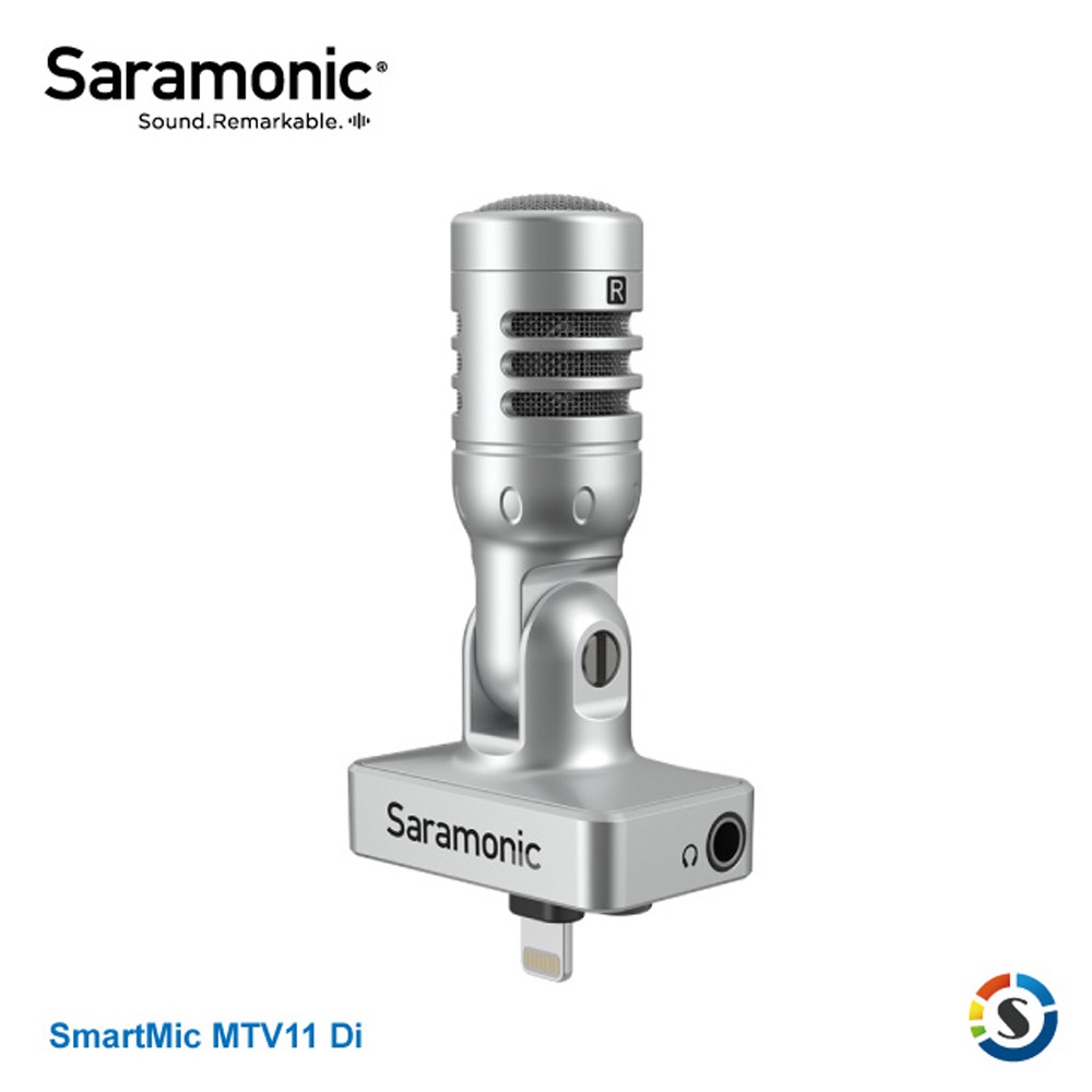 Saramonic楓笛 SmartMic MTV11 Di 手機麥克風