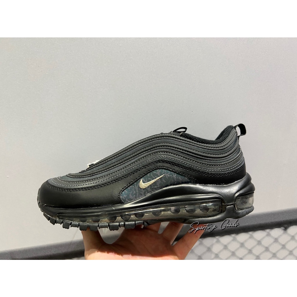 S.G NIKE W AIR MAX 97 DH0558-001 黑色 爆裂紋 反光 氣墊 緩震 慢跑鞋 休閒鞋 男女鞋