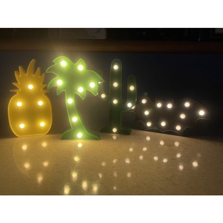 多款造型LED燈 電池供電 （公司庫存品）