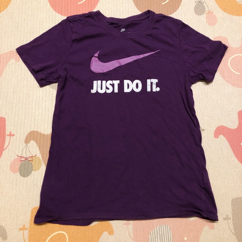 (二手女裝) Nike 女生短袖上衣 - S/紫