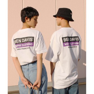 【Geometry】Ben Davis 日線 色塊 logo 短T 短袖 圓領 t恤 工裝 日本
