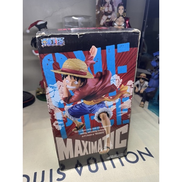 賣場最便宜 正版白證 海賊王 航海王 魯夫 黑盒 one piece maximatic 長盒 娃娃機 夾換 彈跳台