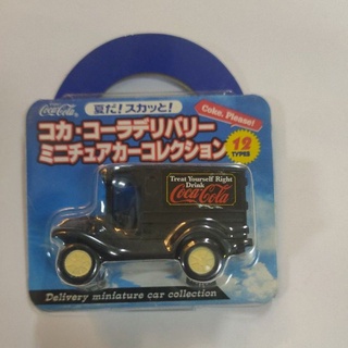 91213全新可口可樂迷你珍藏貨車版，黑色，約4cm