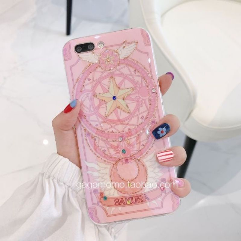 P30pro 華為粉色美少女手機軟殼