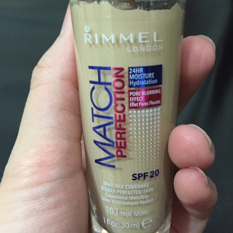 Rimmel Match Perfection Foundation完美吻膚粉底液