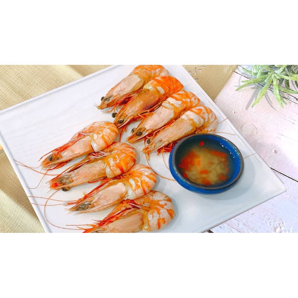 🌊海飯🌊 泰式檸檬酸辣海花蝦 // 料理包C區