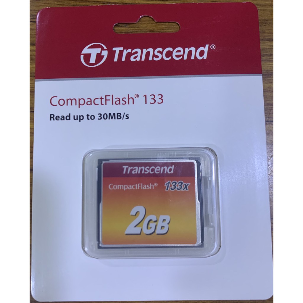 .點子電腦-北投...盒裝◎創見Transcend 133X倍速 2G CF◎記憶卡，只賣550元