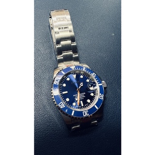 訂製無現貨【改錶玩面】Seiko Mod 精工 藍水鬼 橘針 自動上鍊 藍寶石玻璃 機械錶