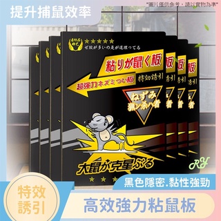 黑色黏鼠板 隱密款 捕鼠板 高效超強力粘鼠板 環保無毒 捕鼠 老鼠貼膠 滅鼠 鼠輩剋星 捕鼠 超好用
