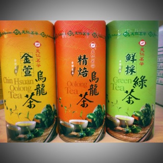 《天仁茗茶》金萱烏龍茶450g、精焙烏龍茶450g、鮮採綠茶225g✨現貨供應中✨