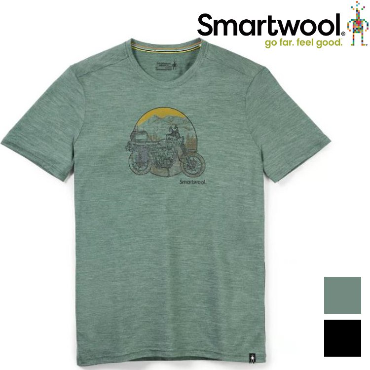 Smartwool Merino Sport 150 男款美麗諾羊毛T恤 野性摩托車 SW016568