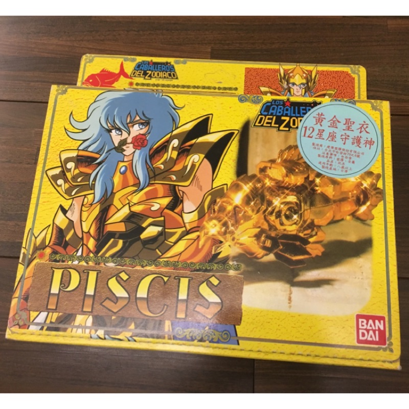 19 聖鬥士星矢聖衣大系saint Seiya 雙魚座黃金聖衣bandai 正西班牙版台灣製未開封 蝦皮購物