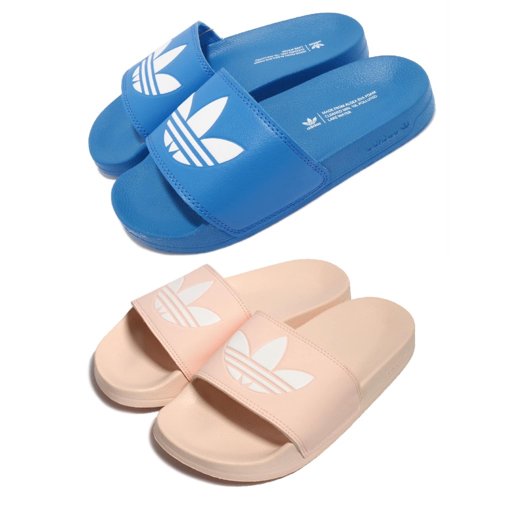 【SPORT STYLE】ADIDAS ADILETTE LITE 運動休閒拖鞋 男女 淡粉H05680 藍FX5905