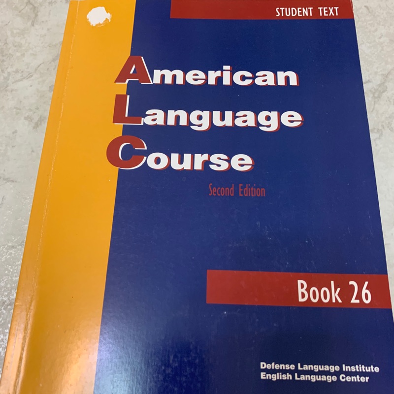 ALC ECL DLI American Language Course book 26