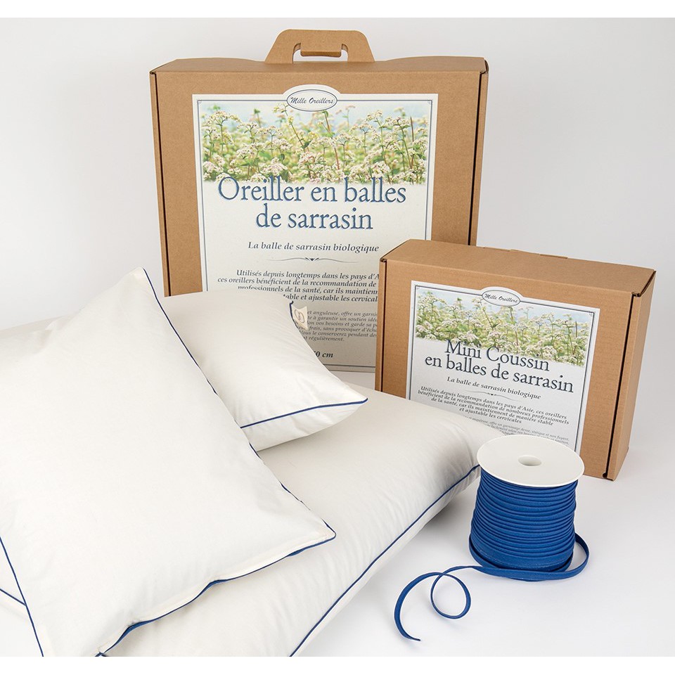 ☆Bonjour Bio☆ ☆ 法國 Mille Oreillers 有機枕頭 sarrasin 蕎麥枕頭40 x 60