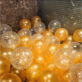 【現貨 免運 快速到貨】12寸 滿天星氣球 透明氣球 星星氣球 求婚 生日氣球 氣球 生日 氣球派對 空飄氣球 生日佈置 #1