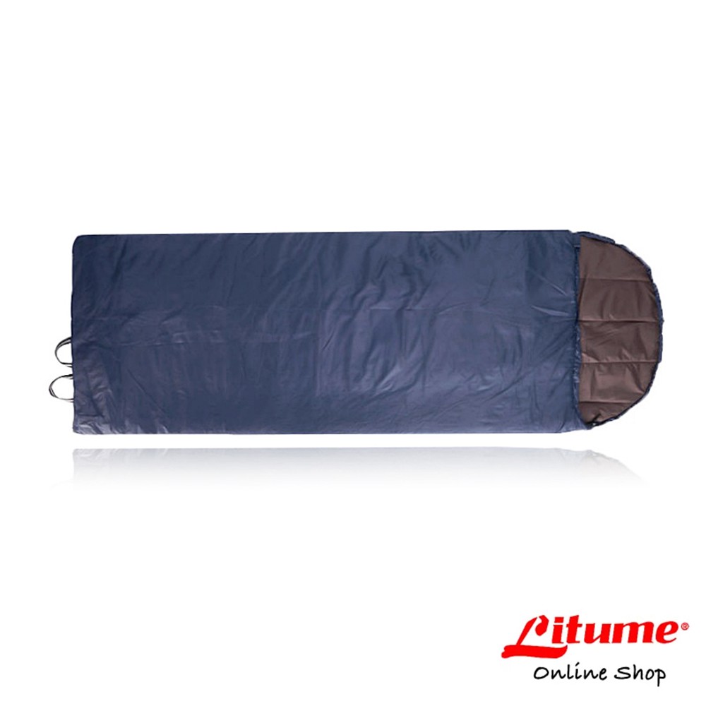 【Litume】化纖棉保暖睡袋 550g『深藍』C037
