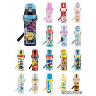 Skater超輕量不鏽鋼保冷保溫直飲式水壺470ml(SDC4) 屁屁偵探 寶可夢 小美人魚 角落生物 蠟筆小新 汪汪隊