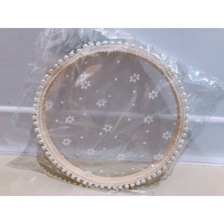 全新 現貨 珍珠蕾絲繡棚 耳環展示收納架 ig 網紅美甲道具拍攝 飾品收納