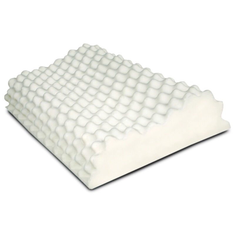 【班尼斯】按摩型天然乳膠枕頭(附贈抗菌布套+手提收納袋)選加精梳棉枕頭套或冰涼天絲枕套