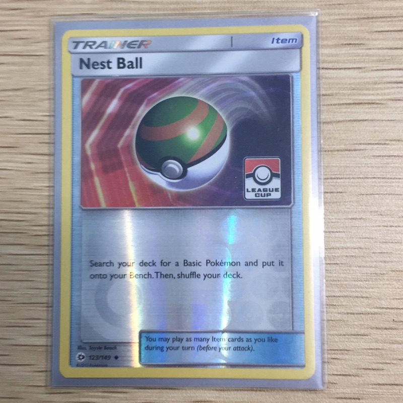 巢穴球 Nest ball promo 外閃 123/149 PTCG pokemon