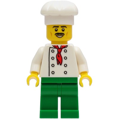 60292 LEGO CITY Chef 樂高城市 廚師人偶 綠色腳