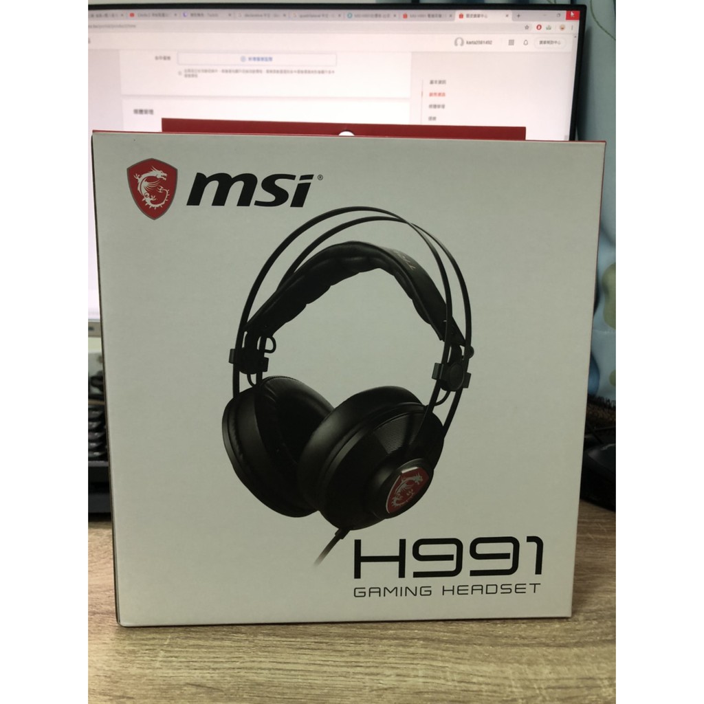MSI 耳罩式耳機 H991
