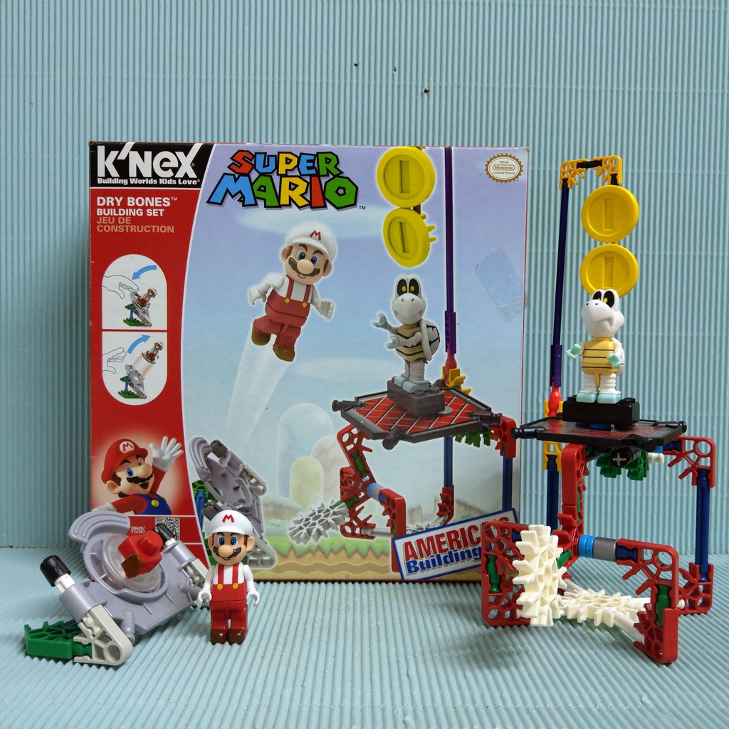 [ 小店 ] 公仔  KNEX  超級瑪莉歐對骨龜   材質:塑膠 拆解郵寄  Ab