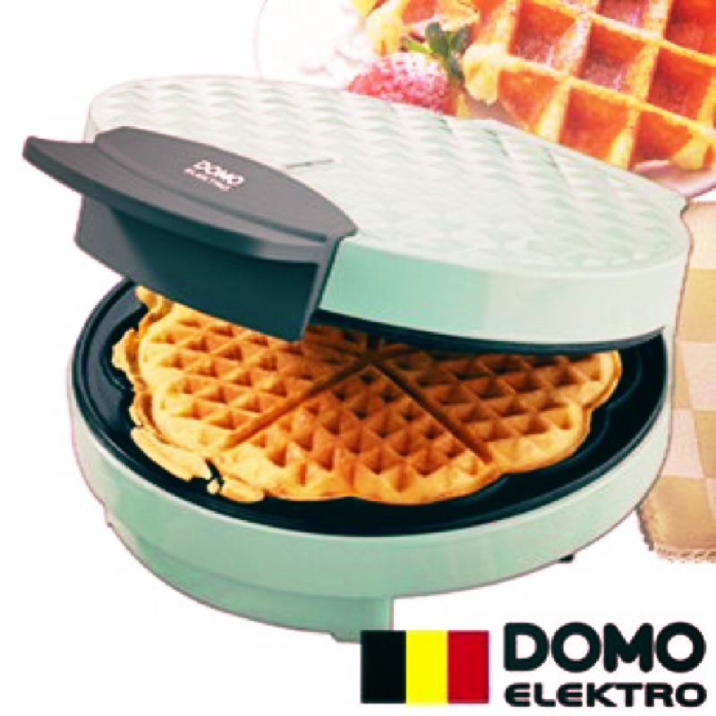 比利時【DOMO】菱格紋鬆餅機 DM9007WT