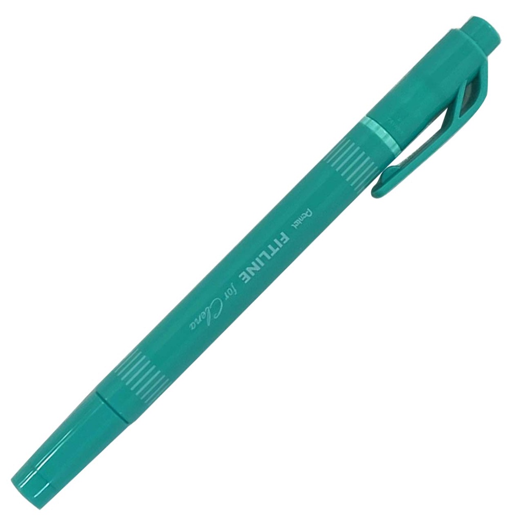 Pentel 飛龍 SLW11LC 柔色雙頭螢光筆-綠