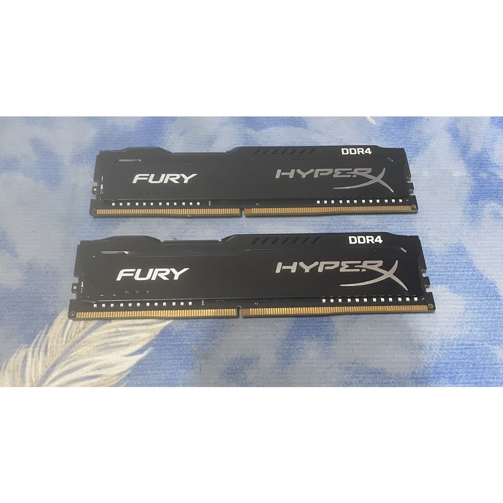 金士頓桌上型 DDR4  kingston HyperX Fury  2666共16G(8Gx2)