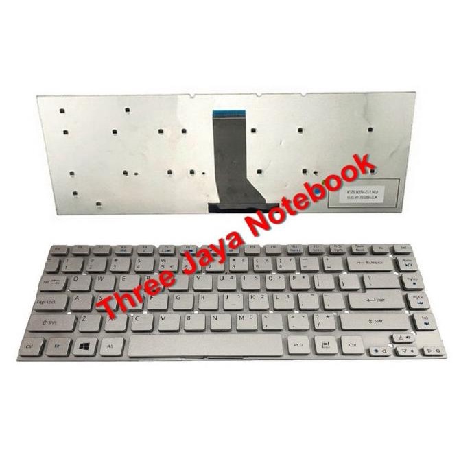 Acer ASPIRE V3-471 V3-471G 系列銀色鍵盤