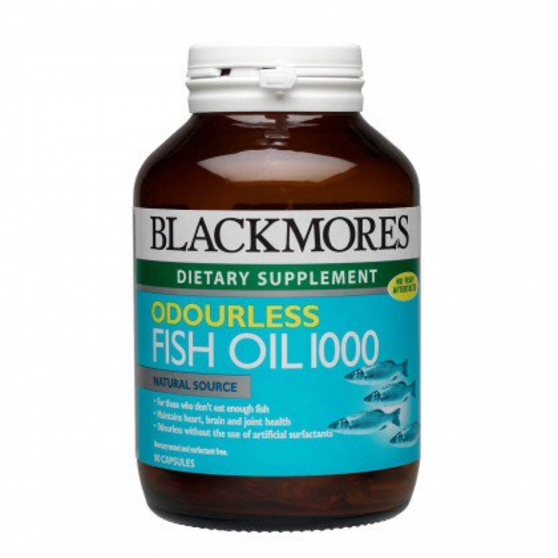 期間限定》想補充魚油又怕腥味選我就對！Blackmores  無腥味深海魚油1000-200顆/400顆（01/13結單