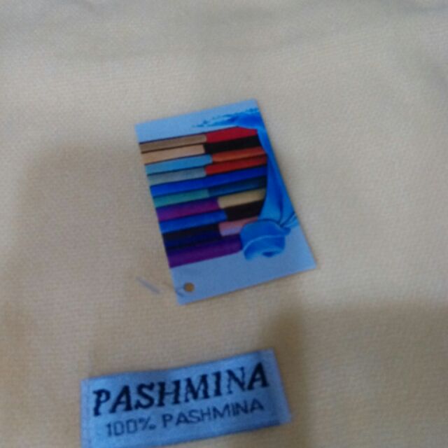 全新 PASHMINA 100%羊絨披肩 圍巾