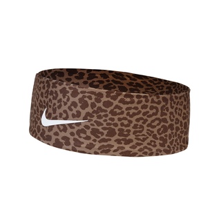 Nike 頭帶 Fury Headband 男女款 豹紋 快乾 排汗 矽膠 防滑落【ACS】N100361998-6OS