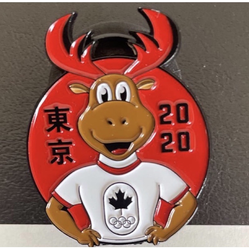 東京奧運 TOKYO2020 加拿大 徽章 奧運徽章 奧運紀念品 中華隊 台灣