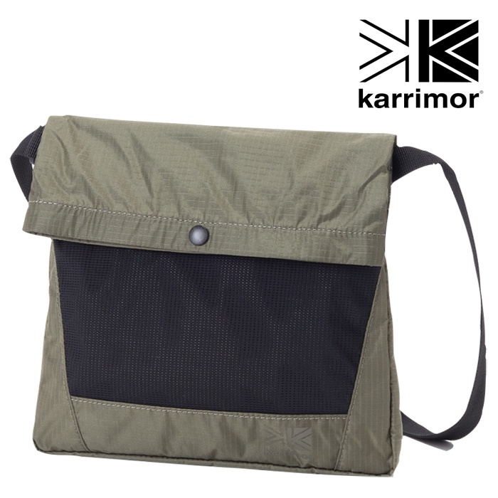 【Karrimor 英國】日系 trek carry sacoche 斜背包 側背袋 淺橄欖綠 (53619TCSM)