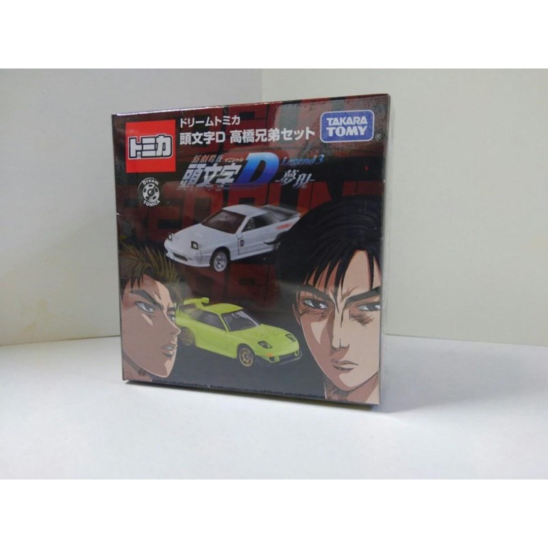 日版 Tomica頭文字d高橋兄弟 Ae86 Rx 7 Fc Tomytec 蝦皮購物