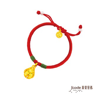 J'code真愛密碼 大甲媽好鈴驗觀音黃金編織手鍊-立體硬金款 (現貨+預購)