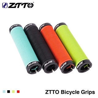 Ztto MTB AG15 矽膠鎖在山地車折疊車公路自行車公路車零件的防滑車把上