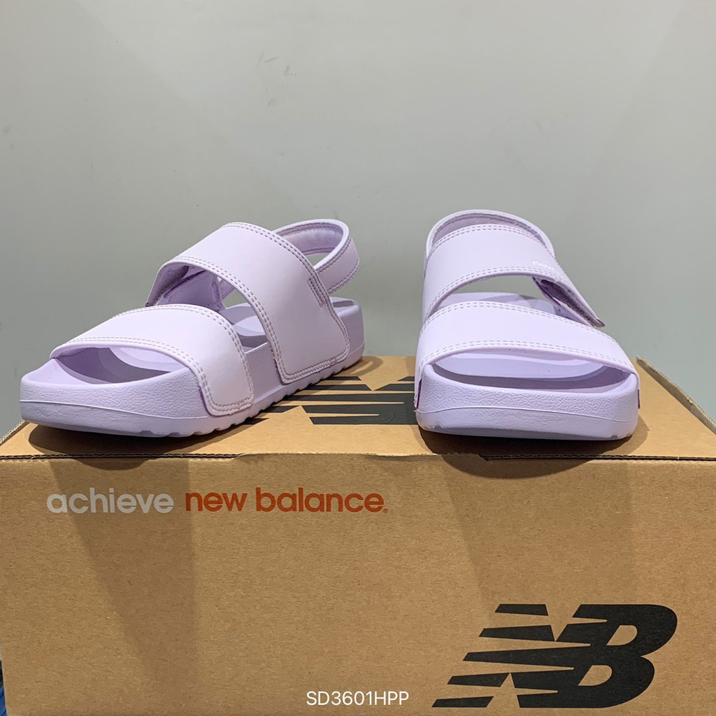 New Balance 女款 韓版 紫色 休閒 涼拖鞋 SD3601HPP