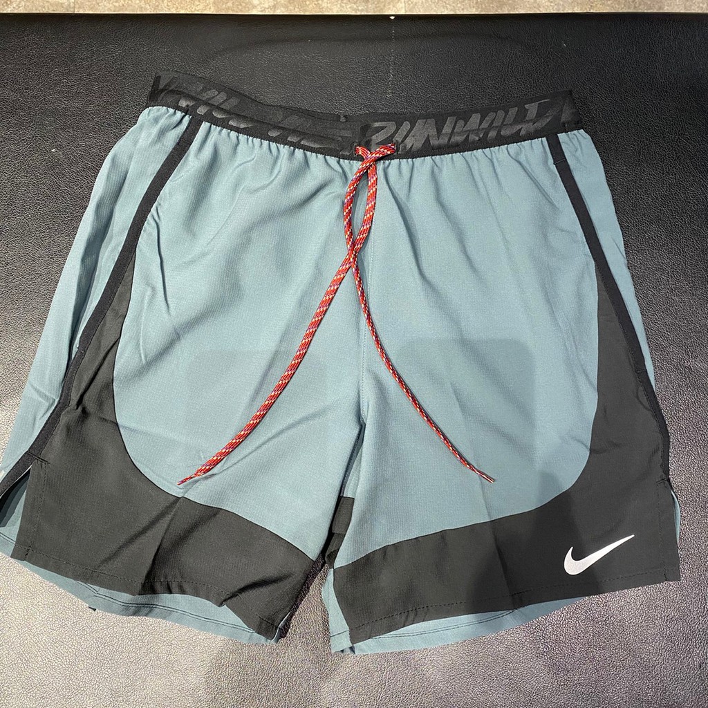 【CLASSICK】NIKE FLEX STRIDE 7IN 短褲 慢跑 拼接 排汗 男款 綠 DA0992-387