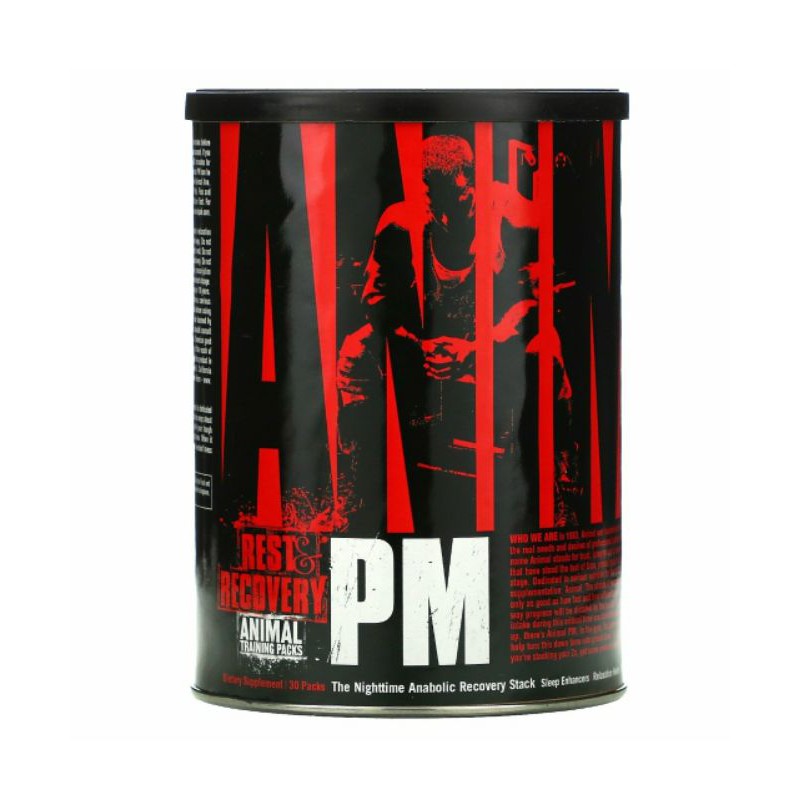 🇺🇸美國熱銷Universal Nutrition Animal PM 睡眠輔助/促進肌肉生長 恢復肌肉疲勞鋅鎂力30包