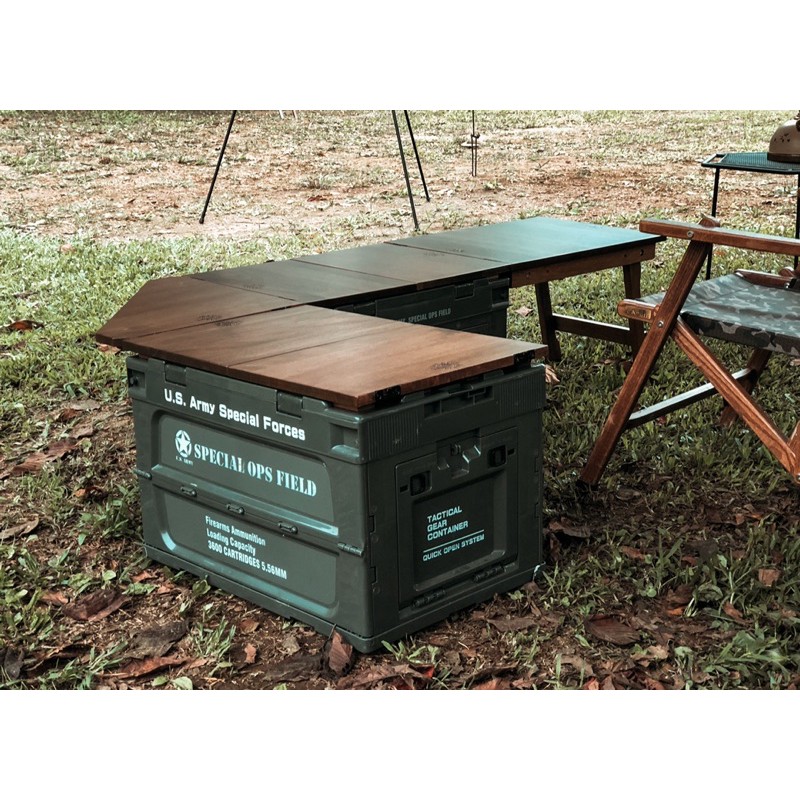 【CampingBar】桌板賣場-2片式桌板,延伸桌板,鑽石轉板（狂派箱/軍風側開箱/超強百變收納箱/硬漢箱 專用）