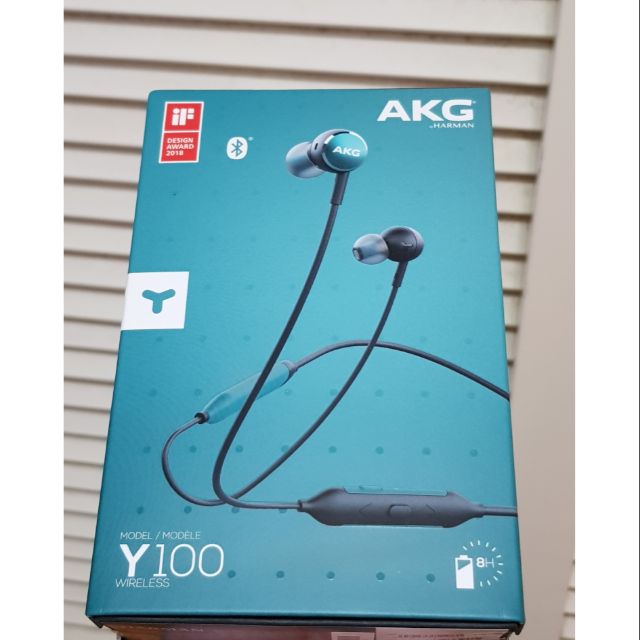 AKG Y100 藍芽無線耳機 （含運）