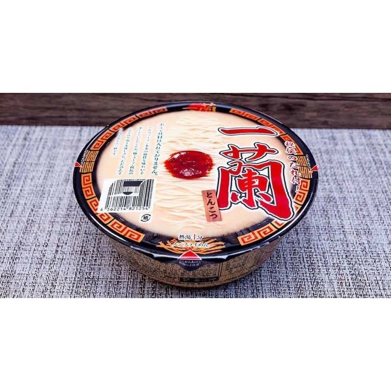 日本限量一蘭豚骨泡麵