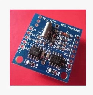 Arduino Tiny RTC I2C模組 24C32存儲器 DS1307時鐘 送可充電池