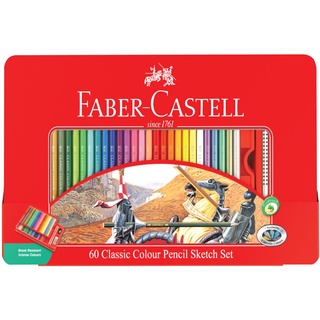 [創藝人美術社] 德國 輝柏 Faber-Castell 紅色系 油性彩色鉛筆 60色 色鉛筆